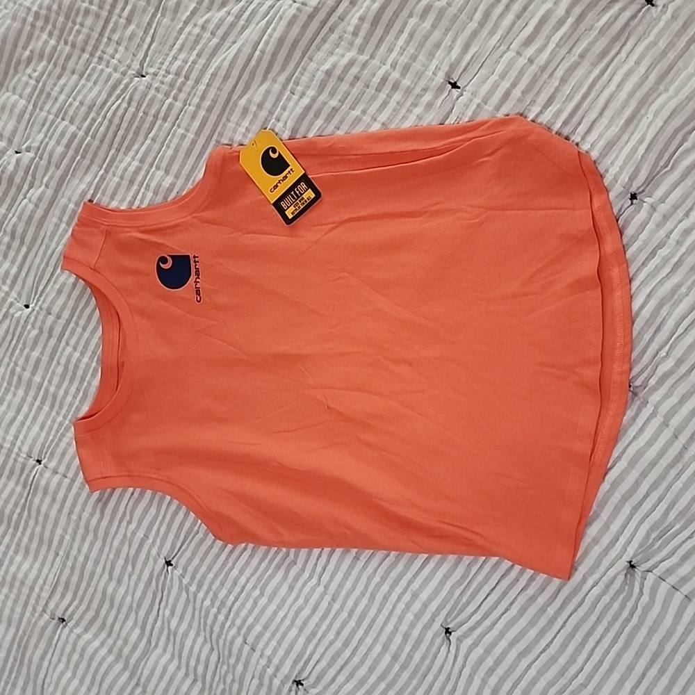 Carhartt new with tags sleeveless forest shirt size 8